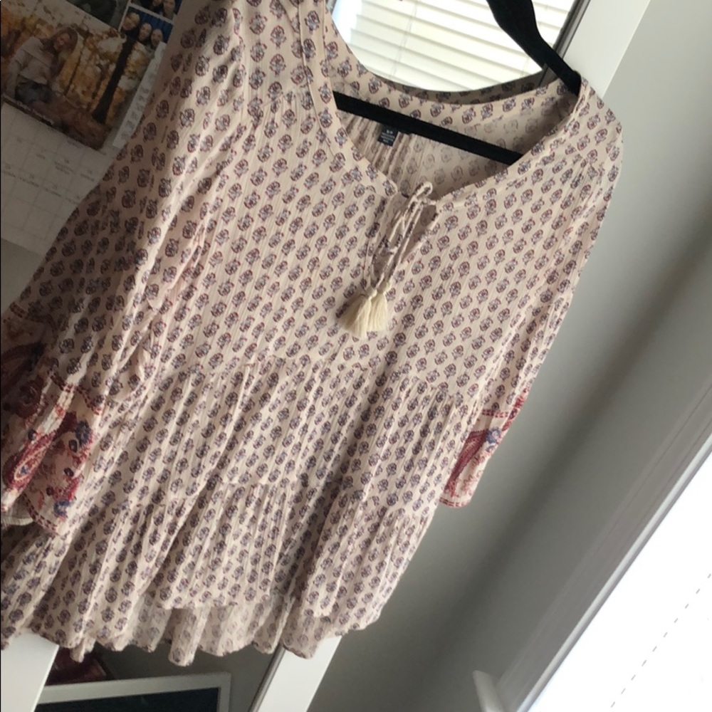 Boho style top